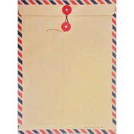 10 SHEETS MAIL E310 WATER EXECUTIVE BROWN ROPE ENVELOPE