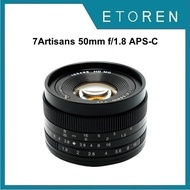 7Artisans 50mm f/1.8 APS-C Lens