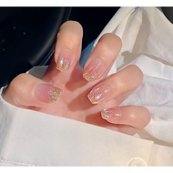 Handmade Wearing Nails Manicure Nails Taiwan Ready Stock Next Day Delivery❤️Buy One Get One Free Aur