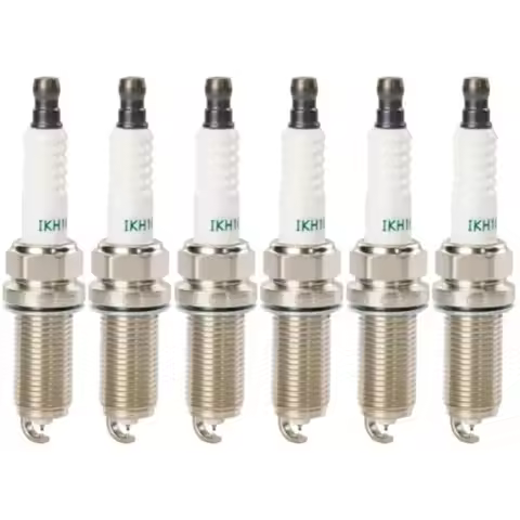 4/6pcs IKH16TT 4703 Dual Iridium Spark Plug For Toyota Hyundai Chrysler Sonata Highlander Dodge Gene