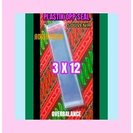 Opp Plastic 3x12 Souvenir - Opp Plastic 3 x 12 Craft, Cookies & Toys