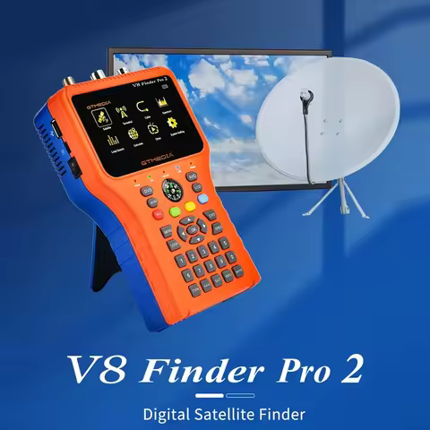 [My]2026 GTMEDIA V8 Finder Pro2 Satellite Finder Signal Meter Built-in 4000mAh Battery For DVB-S2/S/