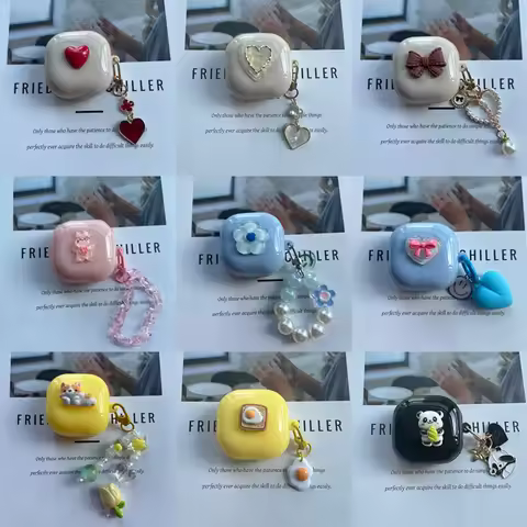 DIY Headphone Case For Samsung Galaxy Buds Live Buds Pro Buds2 Protective Earphone Cover For Samsuin