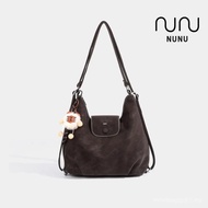 NUNU Matte Ashley Bag - Women Fashion Crossbody & Shoulder Backpack Multiple Bag PU Leather Free Key