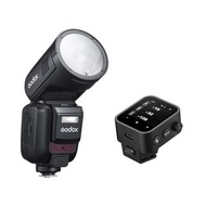 神牛 V100 頂閃光燈 + X3 觸控式螢幕引閃器 = $2550