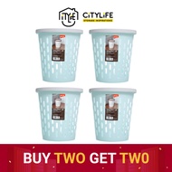 (Buy 2 Get 2) Citylife 9.5L Kitchen Bathroom Open Top Trashbin Z-3106