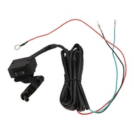 【 LCG5】-12V Winch Rocker Thumb Switch with Mounting Bracket Handlebar Control Line Kit for ATV UTV E