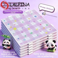 LALPINA 78x78/104x104 Pins 2.6mm Perler/Hama Pegboards, Stars/Moons, Heat Resistant, DIY Craft