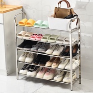 Stainless Steel Shoes Rack / Flower Rack / Indoor Outdoor Rack / Rak Kasut / Shoe Cabinet Rack Shelf Rak Besi Bertingkat