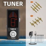 Tuner Pedal Chromatic Guitar Tuner Pedal Fast and Accuate Tuner for High Precision ± 1 Cent with Pit