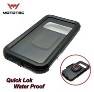 MOTOTEC Quick Lok MT-Q04(ของแท้) Waterproof ที่จับมือถือกันน้ำกันฝน ที่ใส่โทรศัพท์มือถือกันน้ำ ที่ยึ