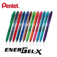 PENTEL ENERGEL X RETRACTABLE GEL ROLLER PEN 0.5/0.7/1.0mm