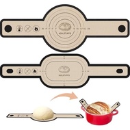 Dutch Bread Bread Clean Sling Sourdough & Supplies, ＆ Mat, Reusable Tools Baking Sourdough for Easy 