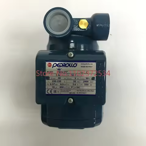 Italian original PEDROLLO PQ60-PQM60 machine tool wire cutting high-pressure circulating water pump