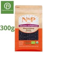 Natural &amp; Premium N&amp;P Organic ถั่วดำ Organic Black Kidney Beans (300g)