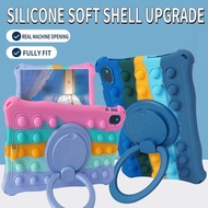 For Honor Pad 8 Case 12 inch Soft Silicone Rotating Stand Shockproof Kids Push Bubble Case For Honor