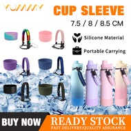 Water Bottle Boot Silicone Boot Accessories 7.5cm 8cm 8.5cm Protective NonSlip Boot Cover