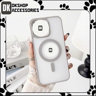 I.P SILICON EDGE TRANSPARENT CASE - SUPPORTS MAGNETIC CHARGING, SHOCKPROOF, CAMERA PROTECTION DKSHOP