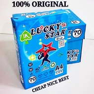 Lucky Star A4 Paper Blue 70gsm- 500 sheets