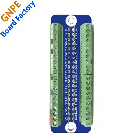 Raspberry Pi GPIO Pin Expansion Board with Pin Labels for RPi 2B/3B/3B+/4B/5/Zero Series