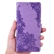 Lace Flower Leather Flip Case for iPhone 14 13 12 X XR XS 8 7 6 6s se 2022 2020 Plus Pro Max Wallet 
