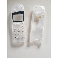 HITAM Case nokia 5110 Transparent Bone Black Glass