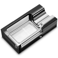 CIGARLOONG Ashtray Glass Bottom Office Living Room Home Decoration Cigar Snowflake CG-24DET1 Creativ