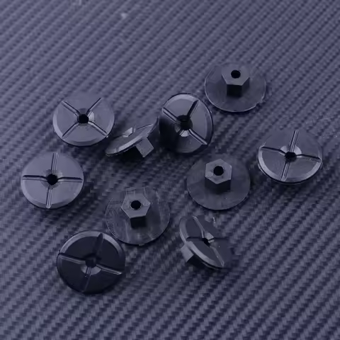 10pcs K90 Plastic 2019900050 51711958025 Self Threading Plastic Nut Clip Fit For Mercedes-Benz W201 