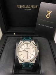 AP 15500ST White dial