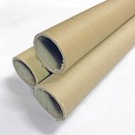 Hard Cylinder Case Cardboard Paper Core Tube Roll Packing 5 FEET 153CM LENGTH [Add on for custom pri