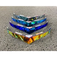 (WHOLESALE) KYT TT Course Helmet spoiler/KBR TT COURSE