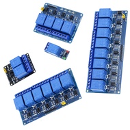 6 8 Channel Relay Module DC5V 12V 24V With Optocoupler Relay Output 6 8 Way Relay Module For Voltage