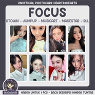 [HEARTS2HEARTS] H2Hfocus [2] UNOFFICIAL PHOTOCARD