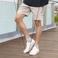 【速碼】氣墊運動襪-流雲灰-短筒-L-除臭/厚底