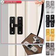 BJ Aluminum alloy Barn Door Lock 90/180 Degree Sliding Door Latch Lock Gate Latch