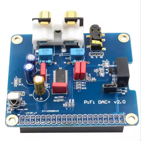 B-Best-Selling-PCM5122 For Raspberry Pi B+ 2/3B HIFI DAC + Sound Card Digital Audio Module I2S Inter