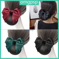 OMG Bows Barrette Hairpin Fashionable SnoodHair Clip Elaborate Barrette Bowknot