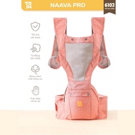 Địu em bé TOBÉ Naava Pro 6 tư thế đai an toàn 0-3 tuổi định hình thông minh chịu lực đa điểm bảo vệ