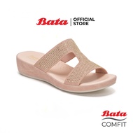 Bata บาจา COMFIT รองเท้าเพื่อสุขภาพ รองเท้าแตะแบบสวมเพื่อสุขภาพ สำหรับผู้หญิง รุ่น HELENE สีชมพู รหัส 6615827