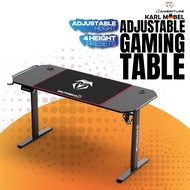Height Adjustable Table Gaming Standing Smart Gaming Table Desk RGB 140CM 160CM Meja smart Motorized