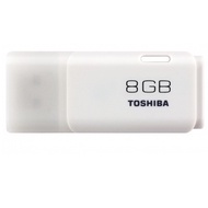 Toshiba Hayabusa USB Flash Drive 8GB - Yr-U202W0080 (BULK PACKING) - White