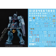 Water Decal [MG] RGM-79SP GM SNIPER2 Authentic From G-Rework