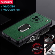 NUBULA For Vivo X90 | VIVO X90 Pro Casing Bark texture Leather Feeling hp VIVO X90 Pro CellPhone Sho