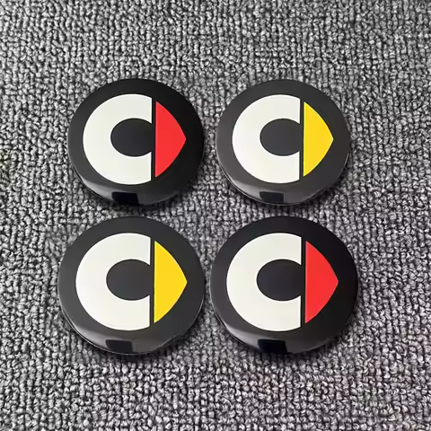Car Wheel Center Decorative Stickers Aluminum Alloy Badge Stickers For Smart Fortwo 451 450 453 EQ F