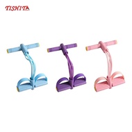 [Bilibili1] Elastic Pedal Resistance Band Yoga Tension Rope Elastic Pull band 6 Tube Tension Rope fo