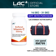 [Expiry Mar 2028] LAC Vitamin C 500mg Buffered (100 Tablets) for Immune Skin and Collagen