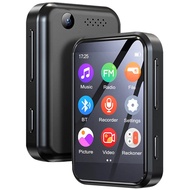 MP3 Player 2.4inch Touch Screen Portable MP4 Player Walkmen Bluetooth 5.4 Compatible Music Player wi