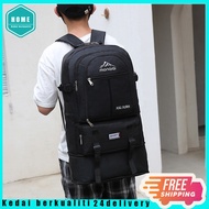 56-75L Hiking Backpack Large Capacity Backpack Travel Outdoor Bag Waterproof Mountain Bag Travel Hik