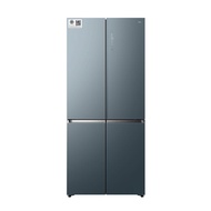 TCL ตู้เย็น MULTI DOOR  RT52GCCDE 18.4 คิว กระจกน้ำเงิน