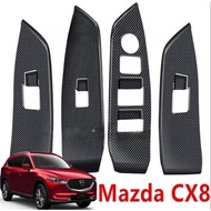 Mazda CX8 CX-8 Window Shift Panel Cover Switch Interior ABS Accessories